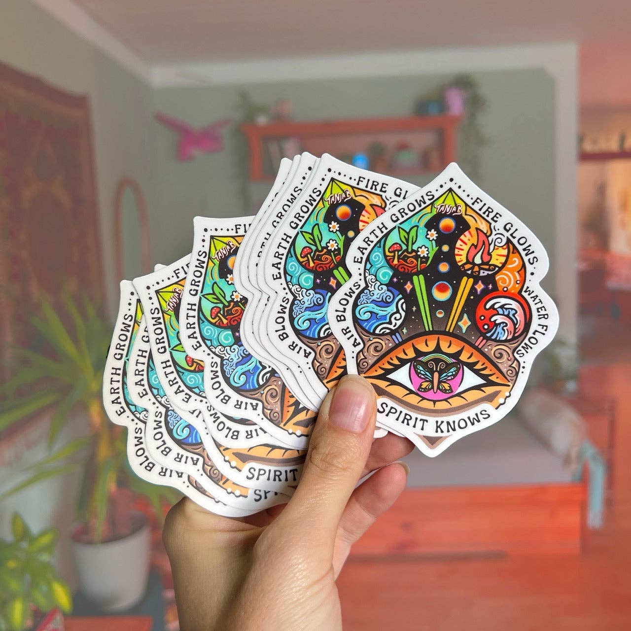 The 5 Elements - Aufkleber