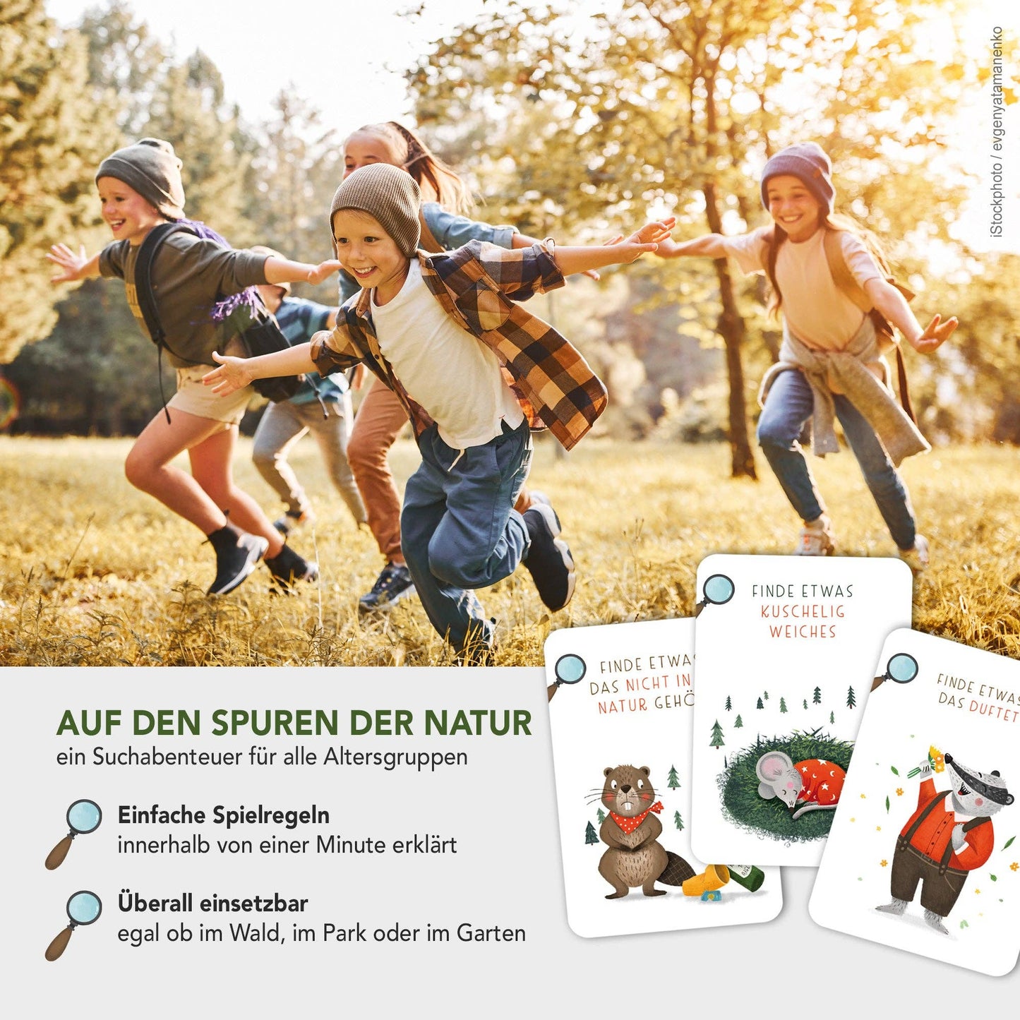 Entdeckerkarten für Kinder "Suchen & Finden"