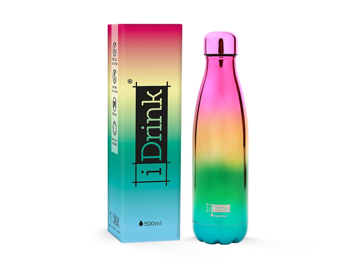 Thermoflasche Metallic Rainbow 500 ml