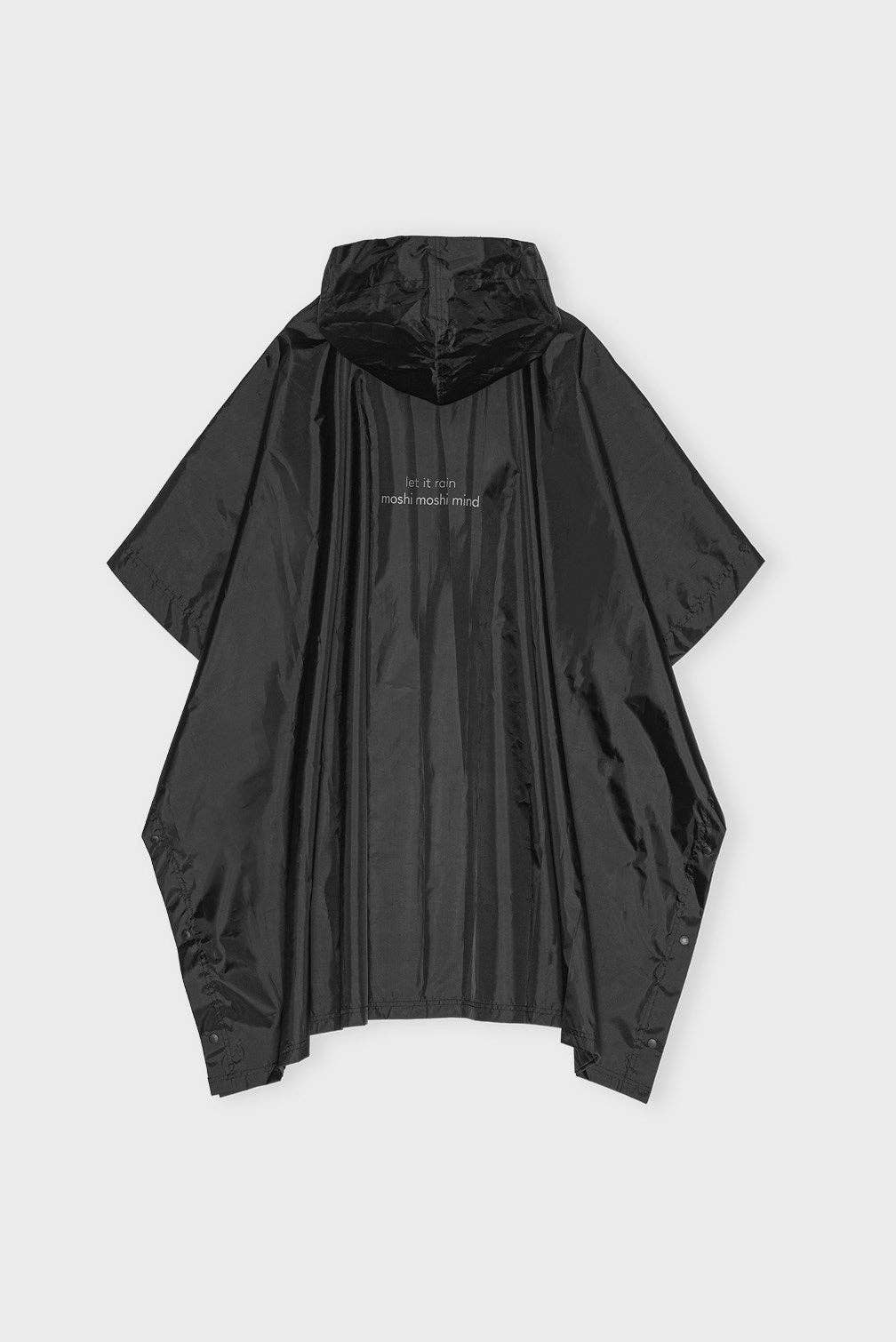 Let It Rain Poncho - Regenponcho mit Kapuze