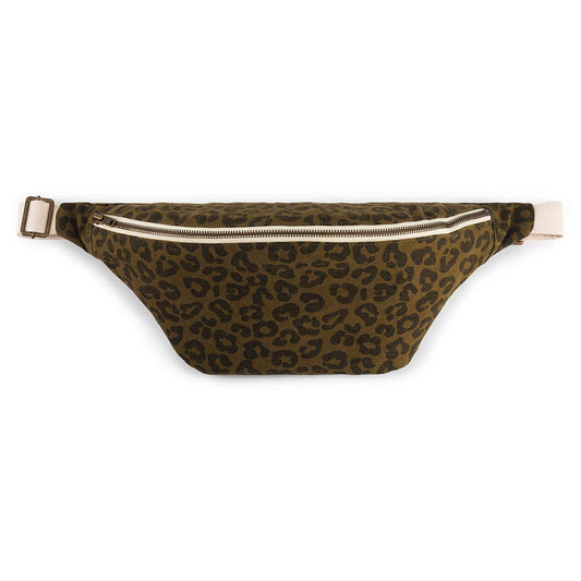 GRAU-OLIVGRÜNE GÜRTELTASCHE: Graou
