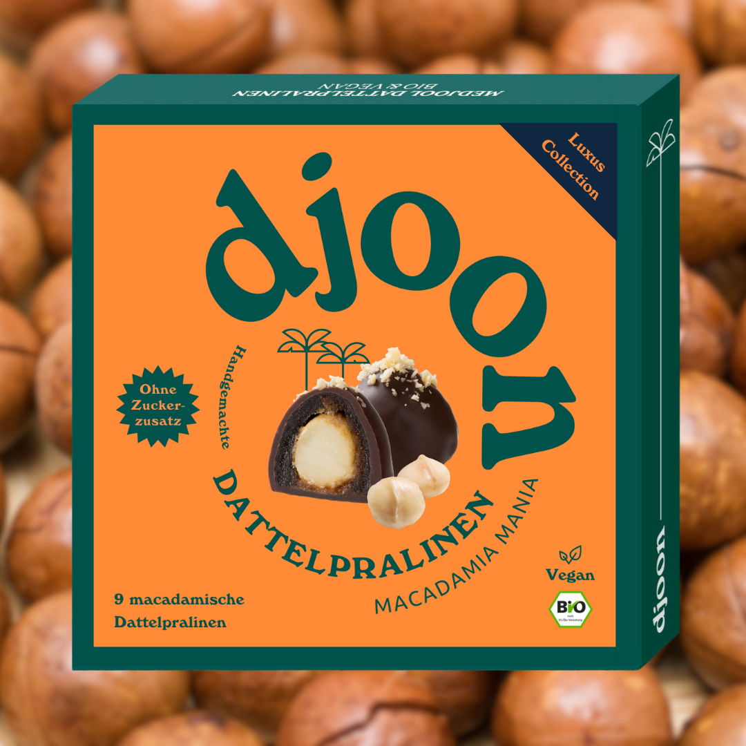 Dattelpralinen: Macadamia Mania (Bio)