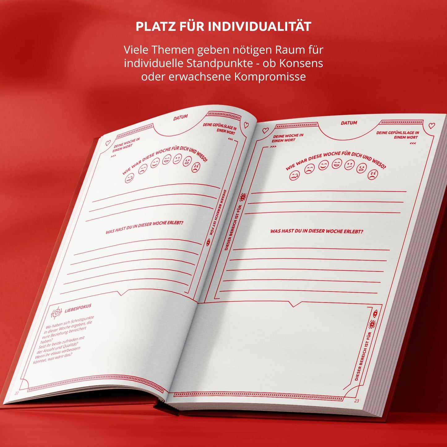 Erzählt euch mehr - Journal für Paare