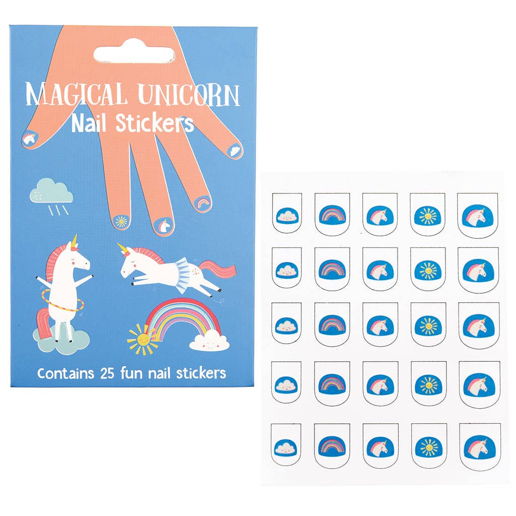Kinder-Nagelsticker - Magisches Einhorn