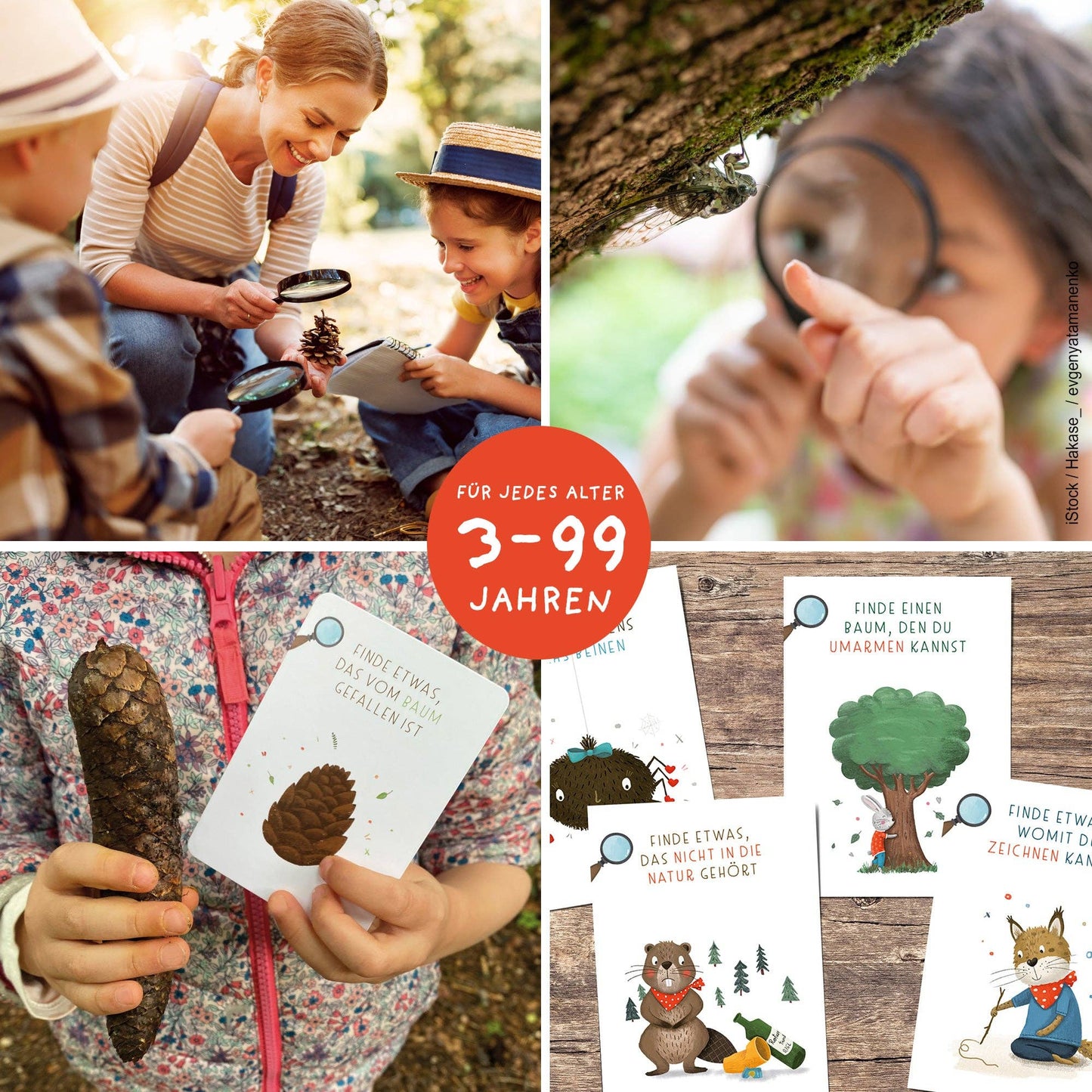 Entdeckerkarten für Kinder "Suchen & Finden"