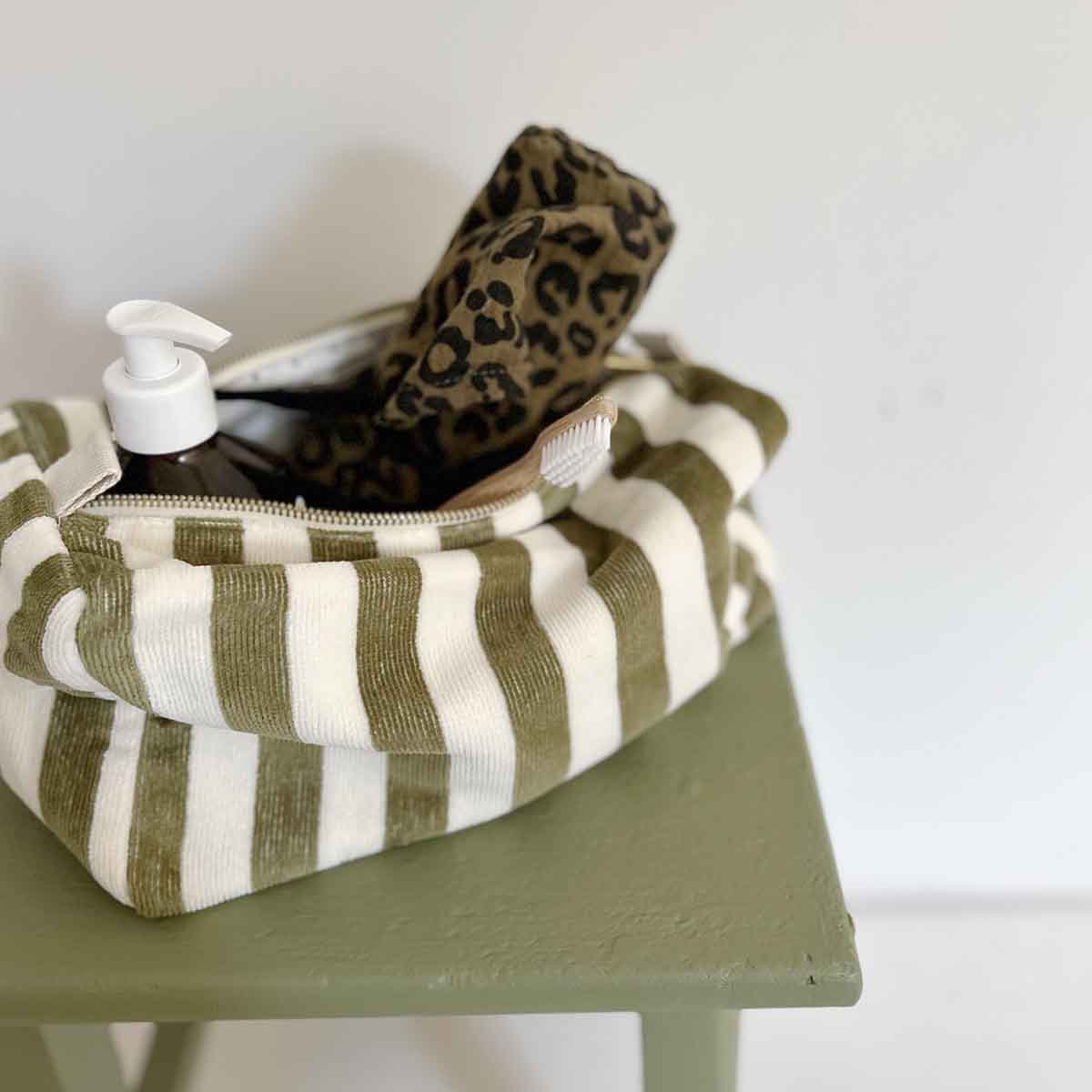 Schal - Wickeltuch Bianca Graou Olive: GRAOU / M 70*70