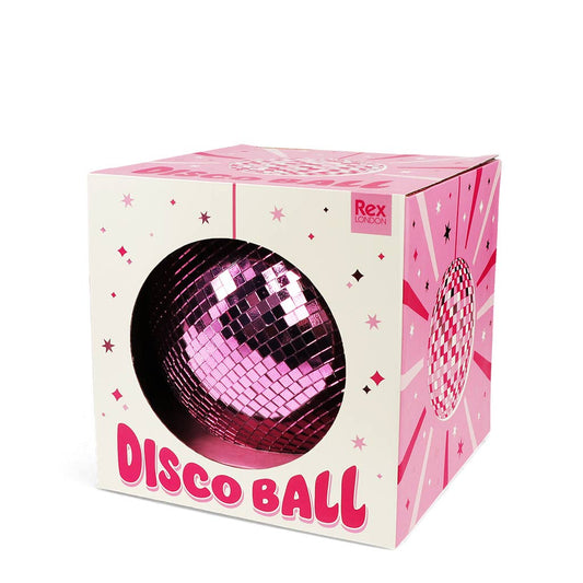 Hängende Discokugel (15 cm) - Pink
