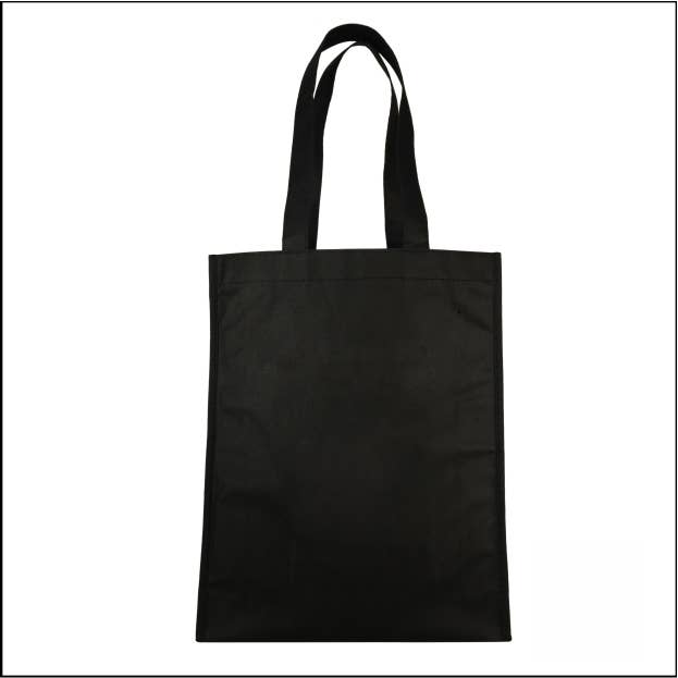 Baumwolltaschen — Schwarz - 38 x 42 cm