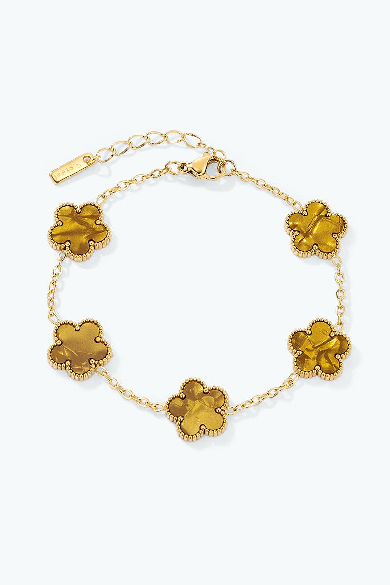 Armband aus Edelstahl 324AQ001: Noir / 100% Acier inoxydable