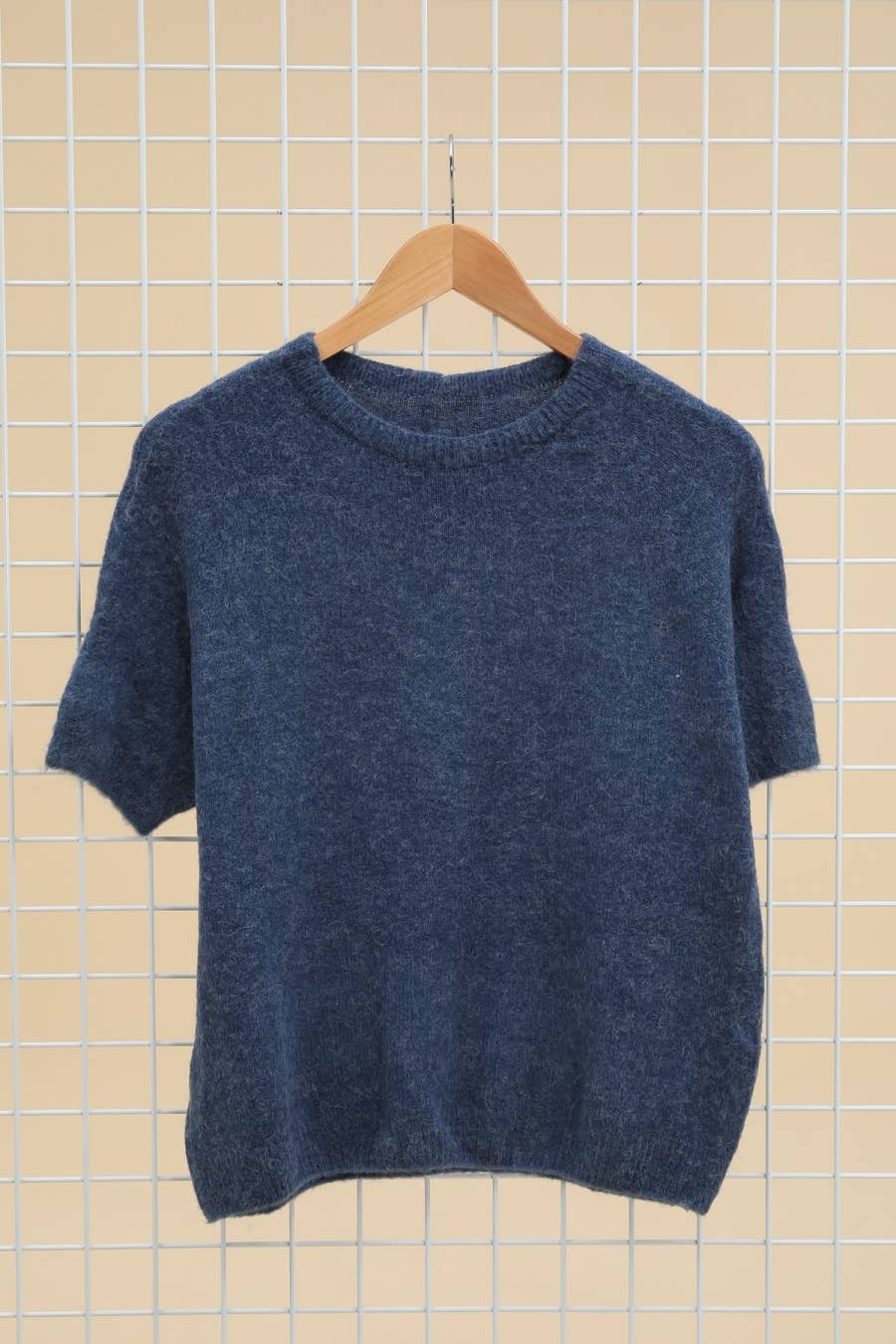 PULLOVER AUS ALPAKA REF 1012: Königsblau