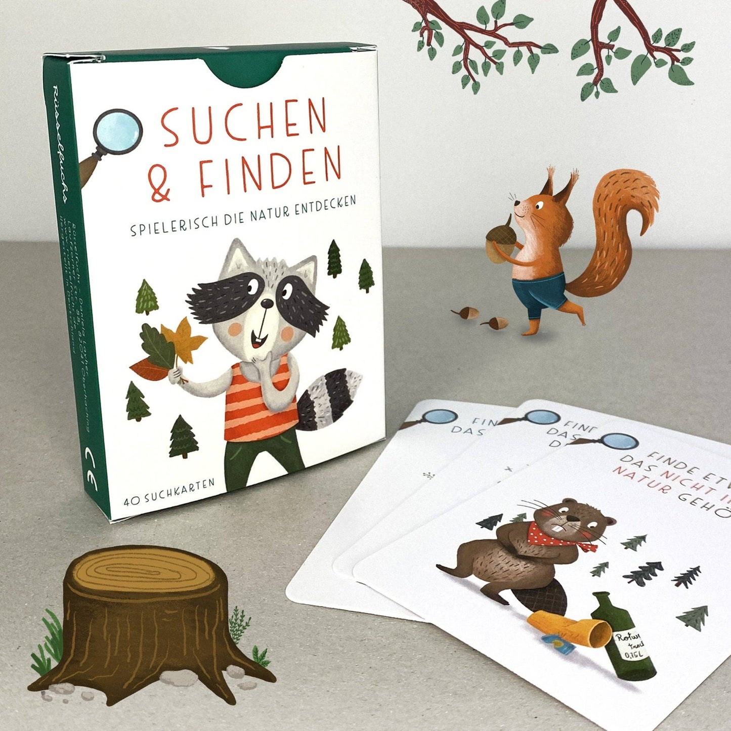 Entdeckerkarten für Kinder "Suchen & Finden"