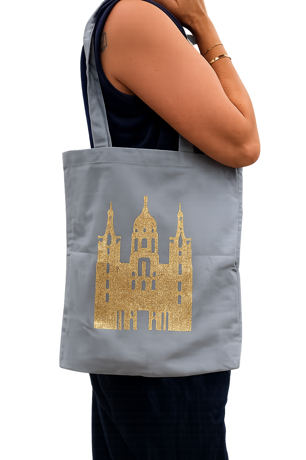 Small bag black with Schwerin lock