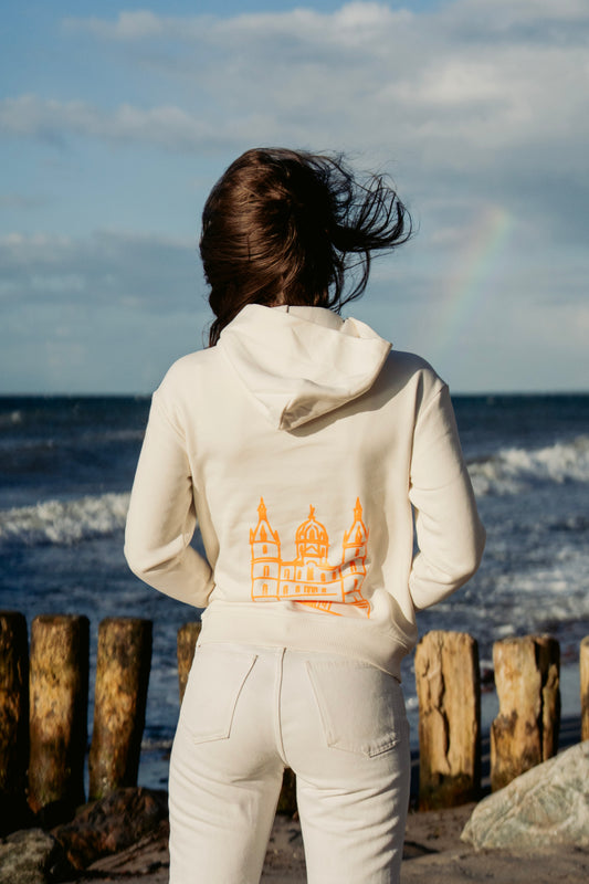 Schweriner Schloss Hoodie Sunrise Cream