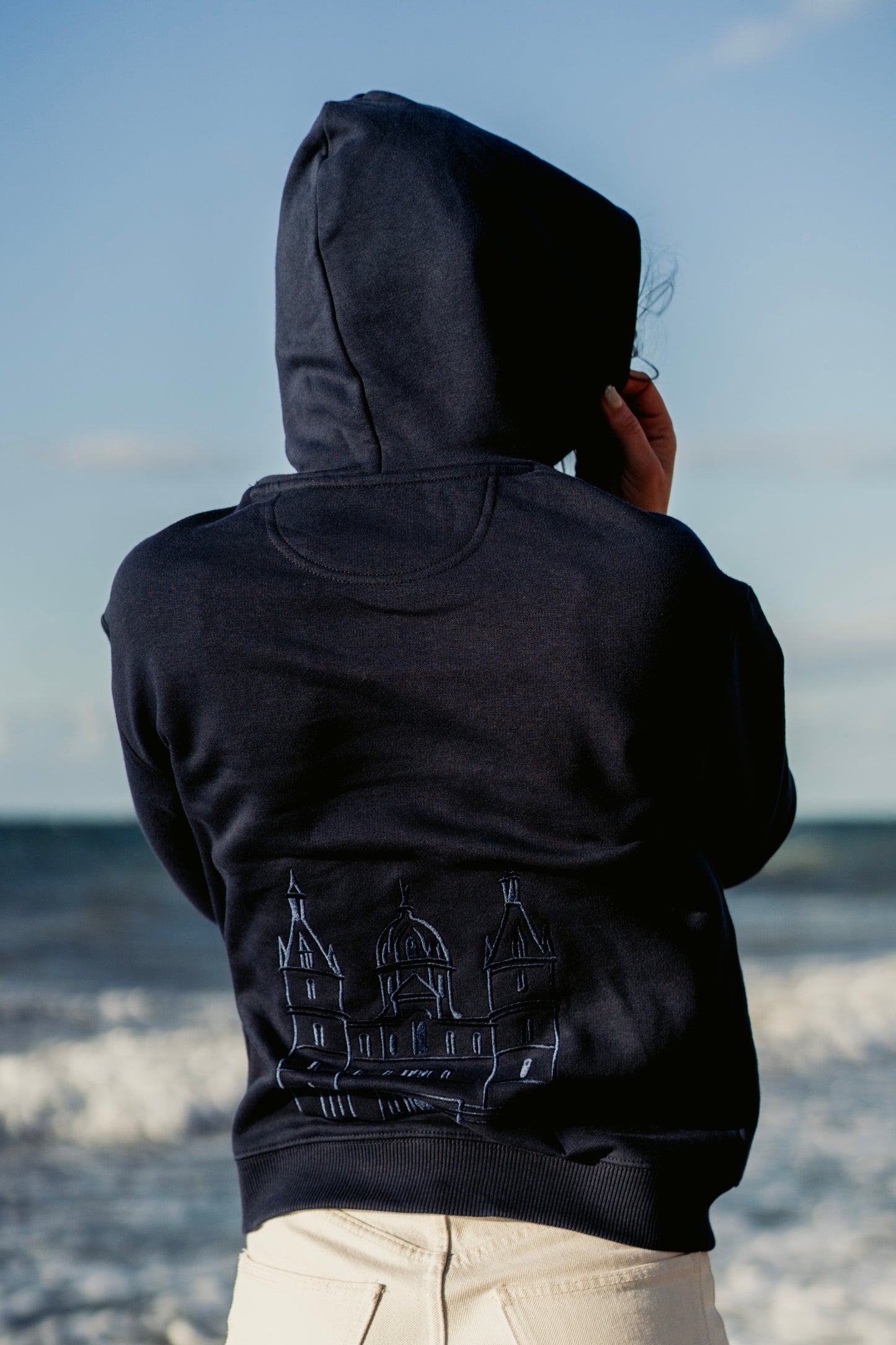 Schweriner Schloss Hoodie Midnight Blue