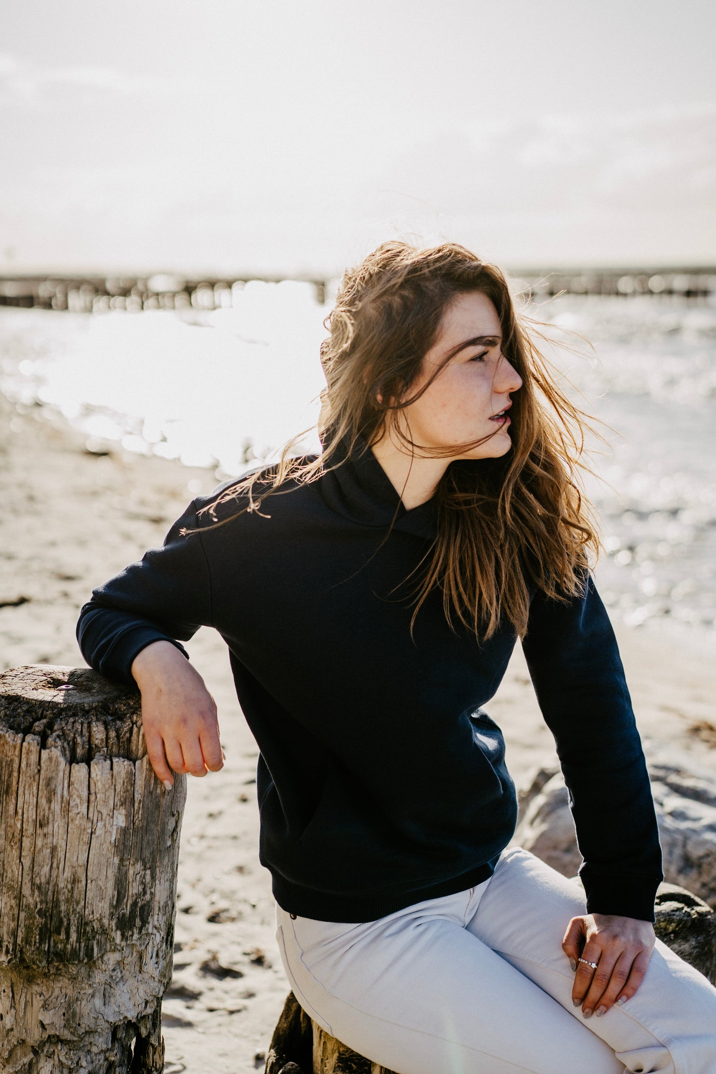 Schweriner Schloss Hoodie Midnight Blue