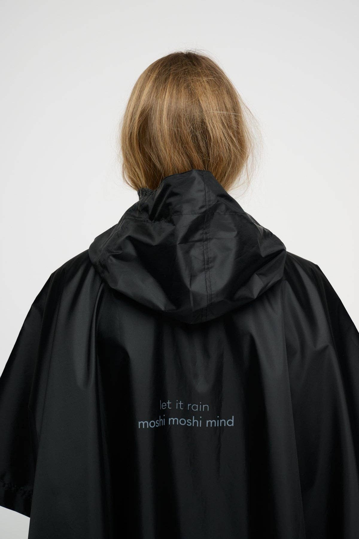 Let It Rain Poncho - Regenponcho mit Kapuze