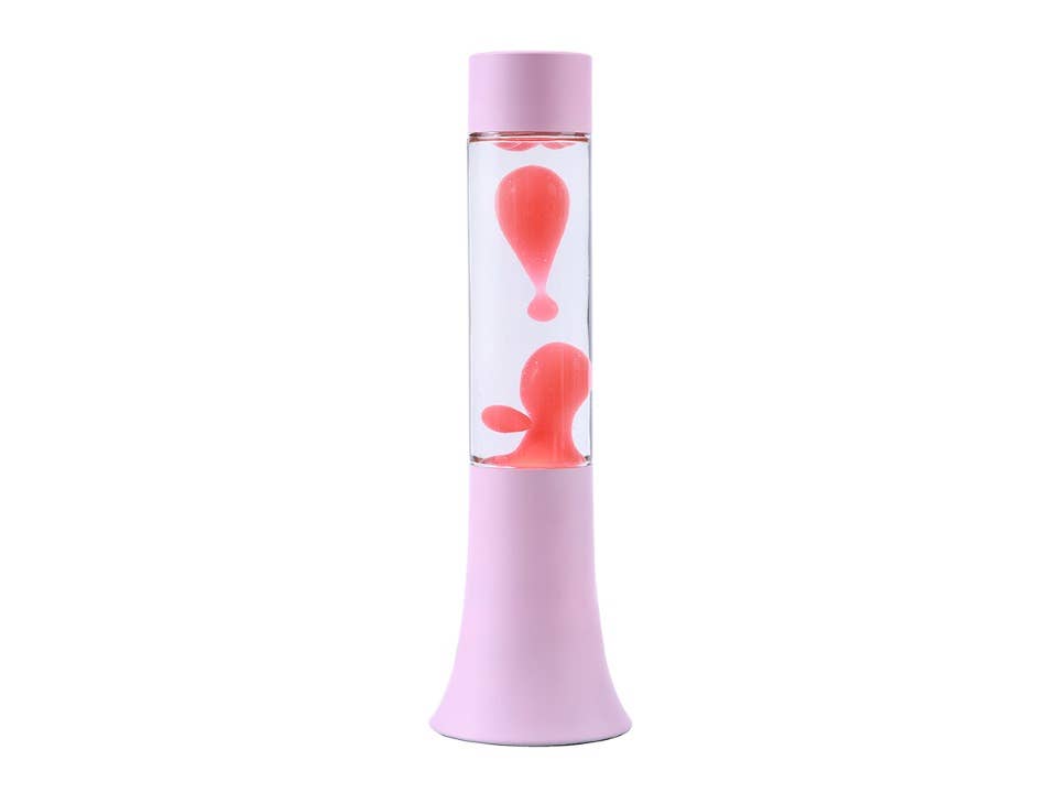 Flared Lavalampe Pastellrosa