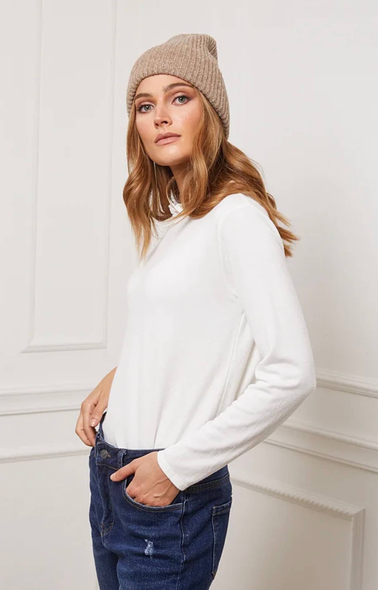 Pullover REF.2175: Königsblau / Einzigartig