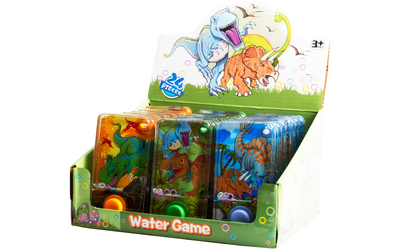 Dino-Wasserspiel, 3 verschiedene Modelle im Display