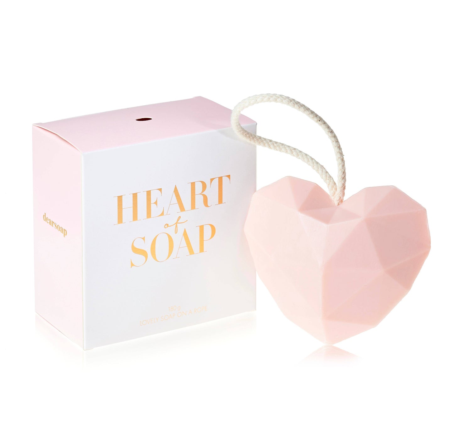 Heart of Soap - große Herzseife mit Kordel, natürlich, vegan