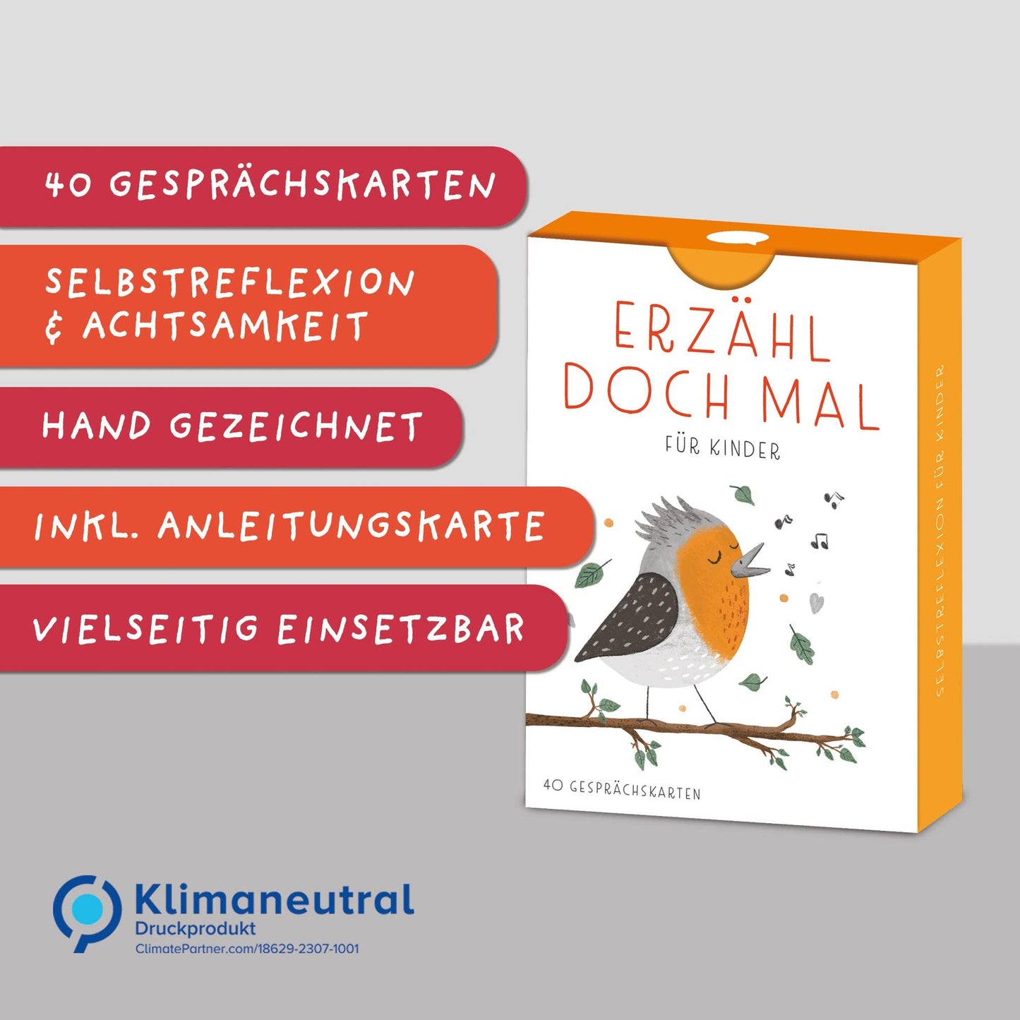 Gesprächskarten für Kinder "Erzähl doch mal"
