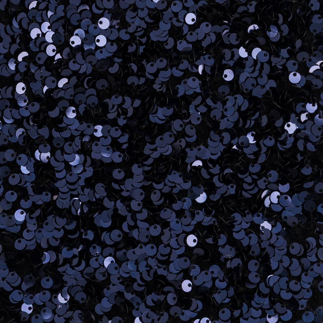 Pailletten-Gürteltasche blau - Roland