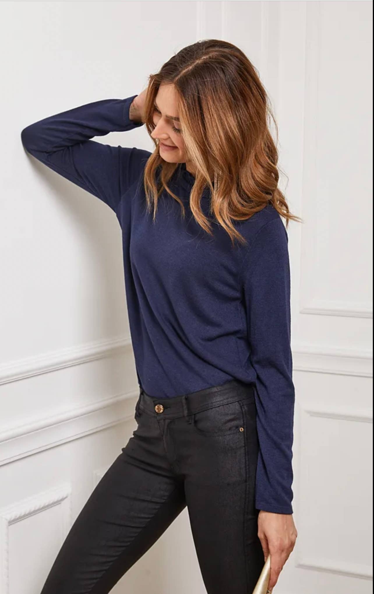 Pullover REF.2175: Königsblau / Einzigartig