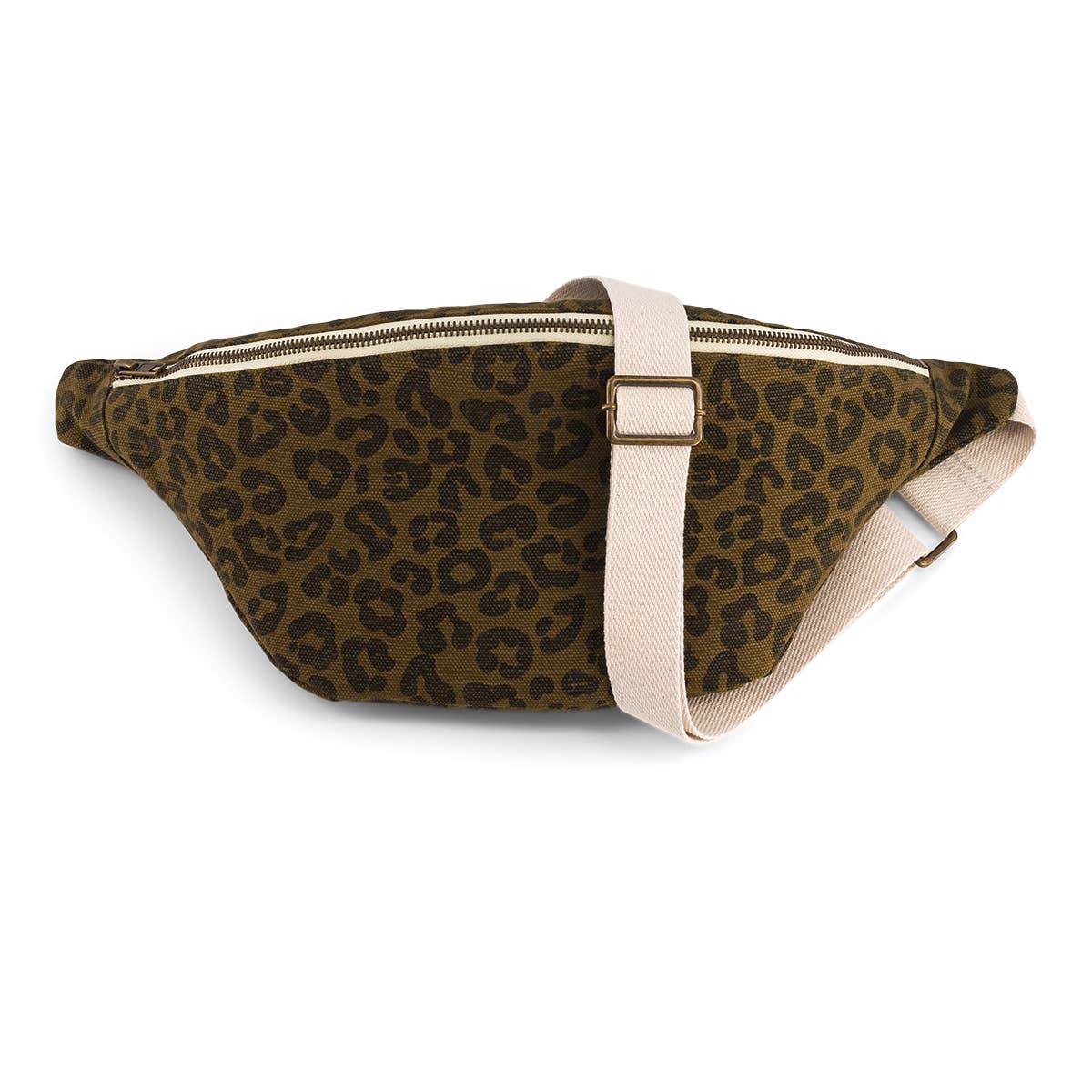 GRAU-OLIVGRÜNE GÜRTELTASCHE: Graou