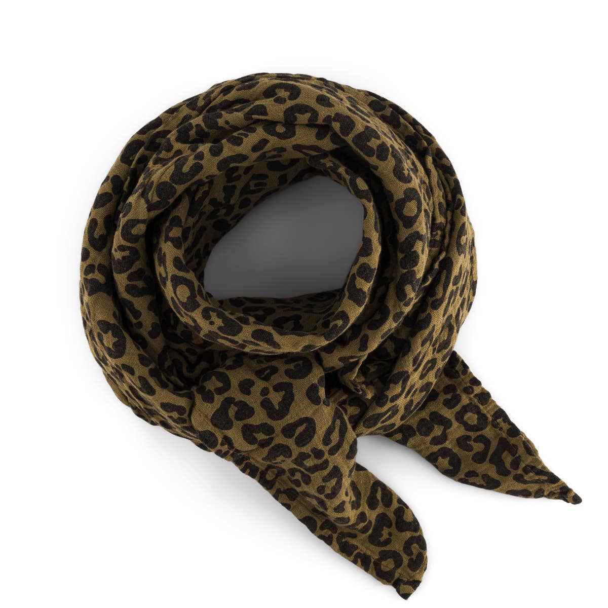 Schal - Wickeltuch Bianca Graou Olive: GRAOU / M 70*70