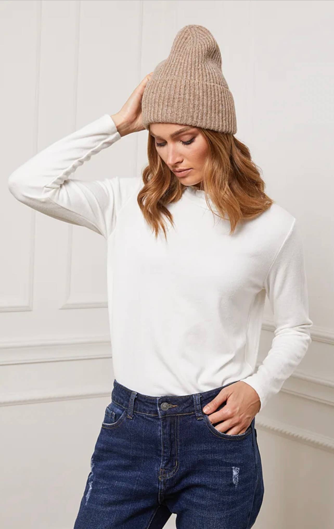 Pullover REF.2175: Königsblau / Einzigartig