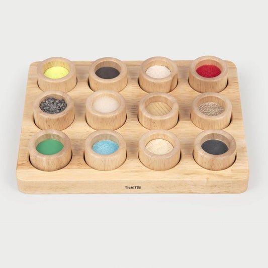 Touch & Match Board Sensorbrett - Touch and Feel - Holz