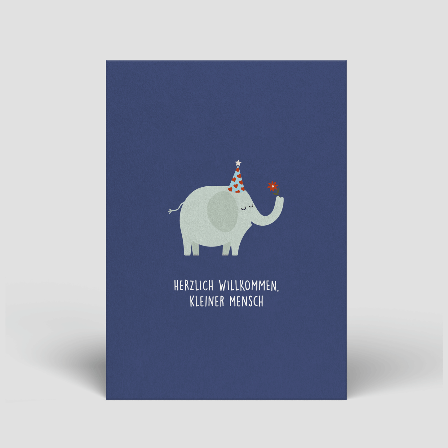 Postkarte - Elefant zur Geburt - Nr. 90