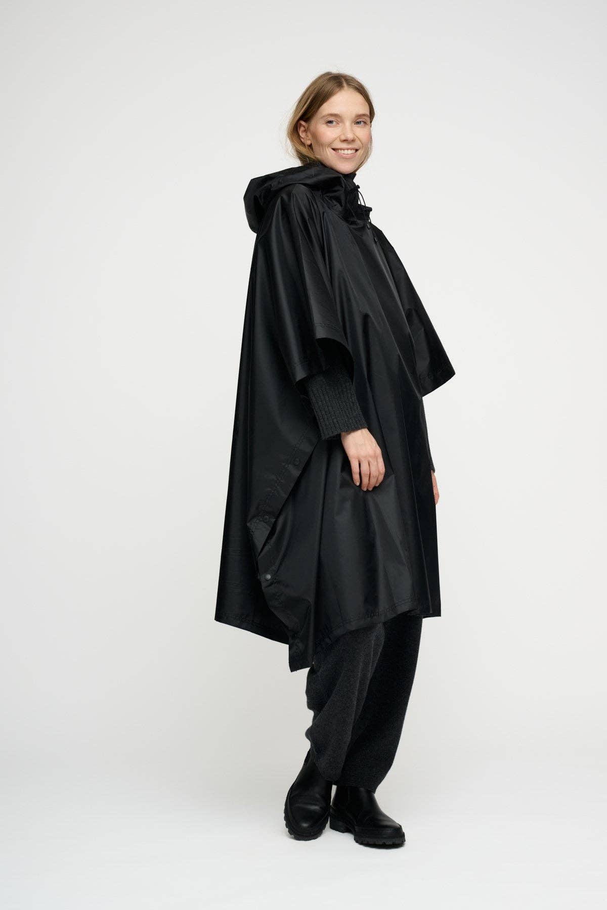 Let It Rain Poncho - Regenponcho mit Kapuze