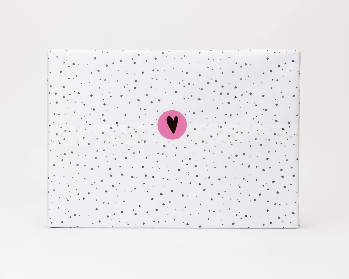 Seidenpapier auf Rolle, 200m: Smiley Pink / 30cm - 200m