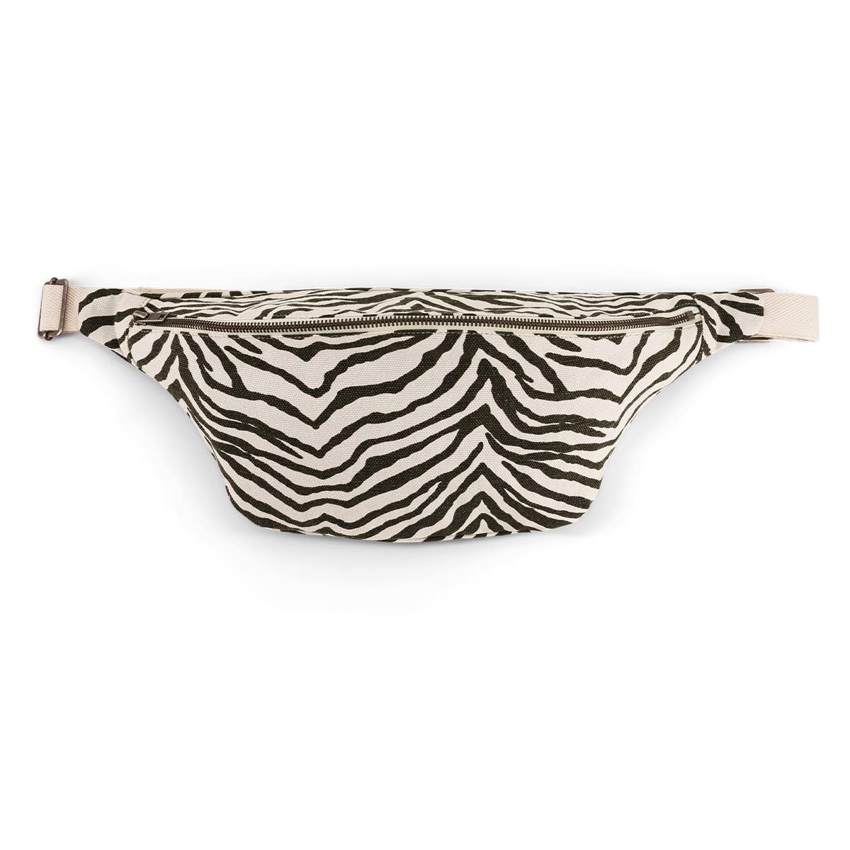Damen Bauchtasche Zebrou Greige: GREIGE / ZEBROU