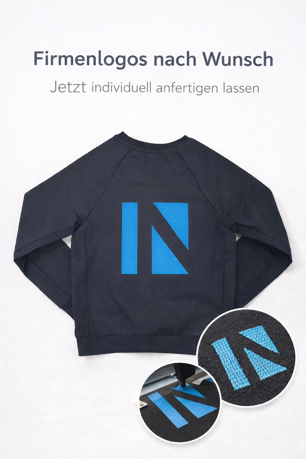 Personalisierte Stickerei nach Wunsch