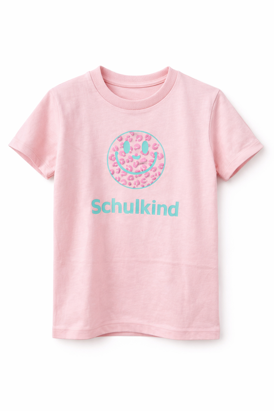 T-Shirt 'Schulkind' rosa