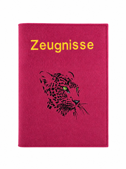 Zeugnismappe 'LEOPARD'