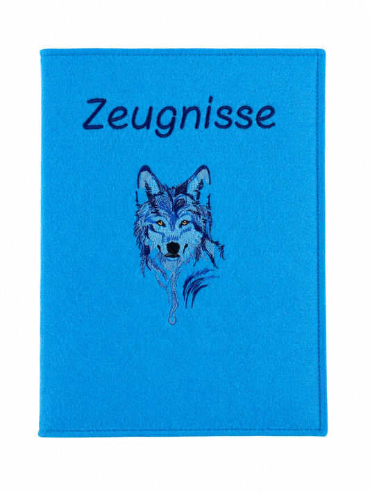 Zeugnismappe 'WOLF'